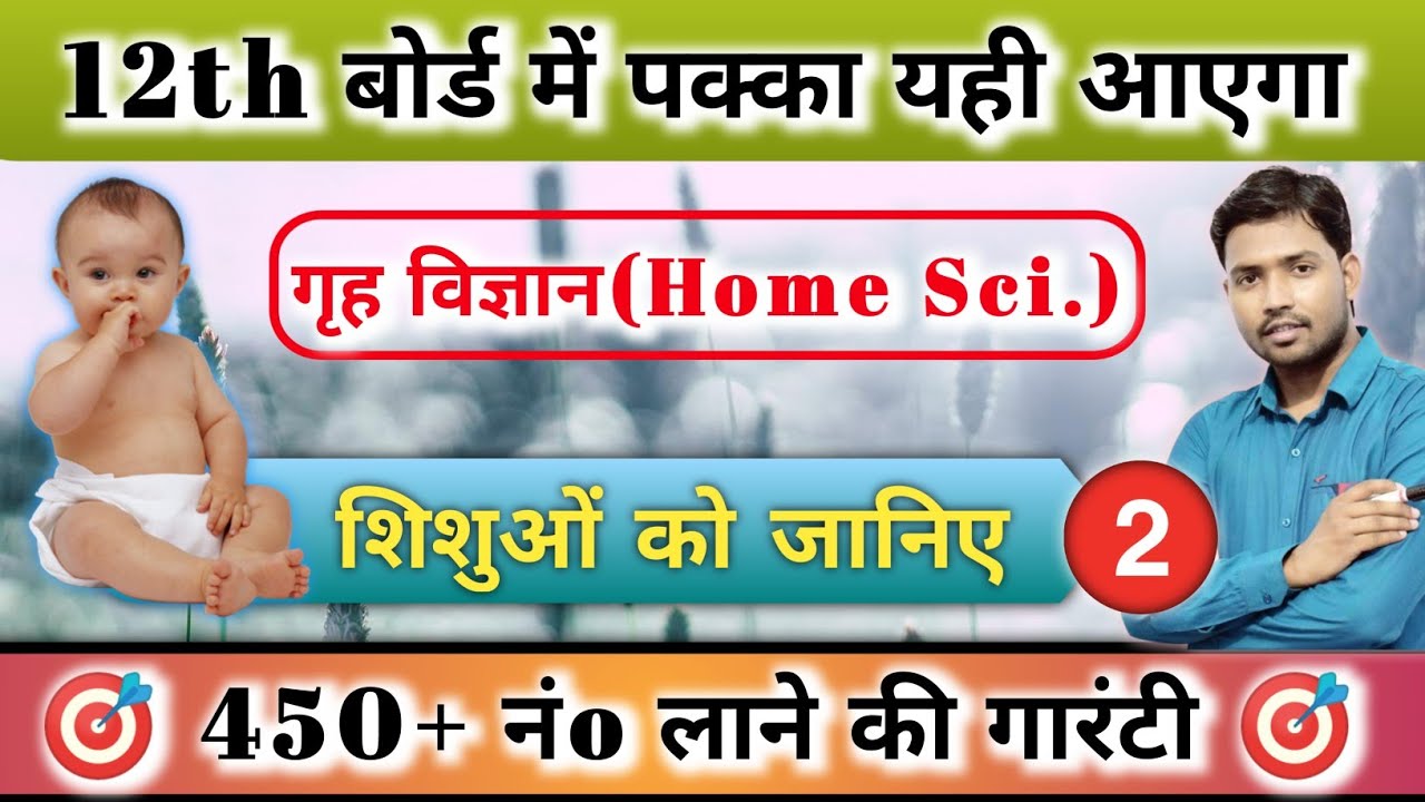 Class 12th Home Science गृह विज्ञान V.V.I Objective Questions 2024 | Inter Art's Khan sir