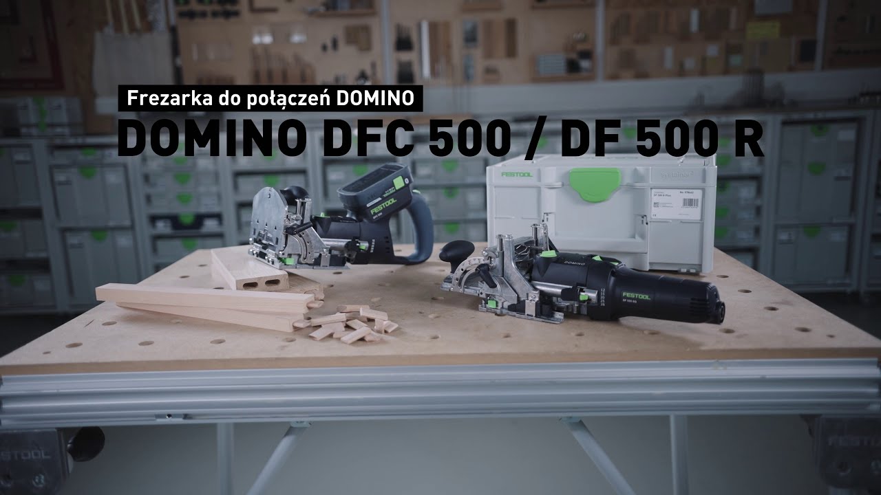 Frezarka do połączeń Festool DOMINO DF 500 R / DFC 500