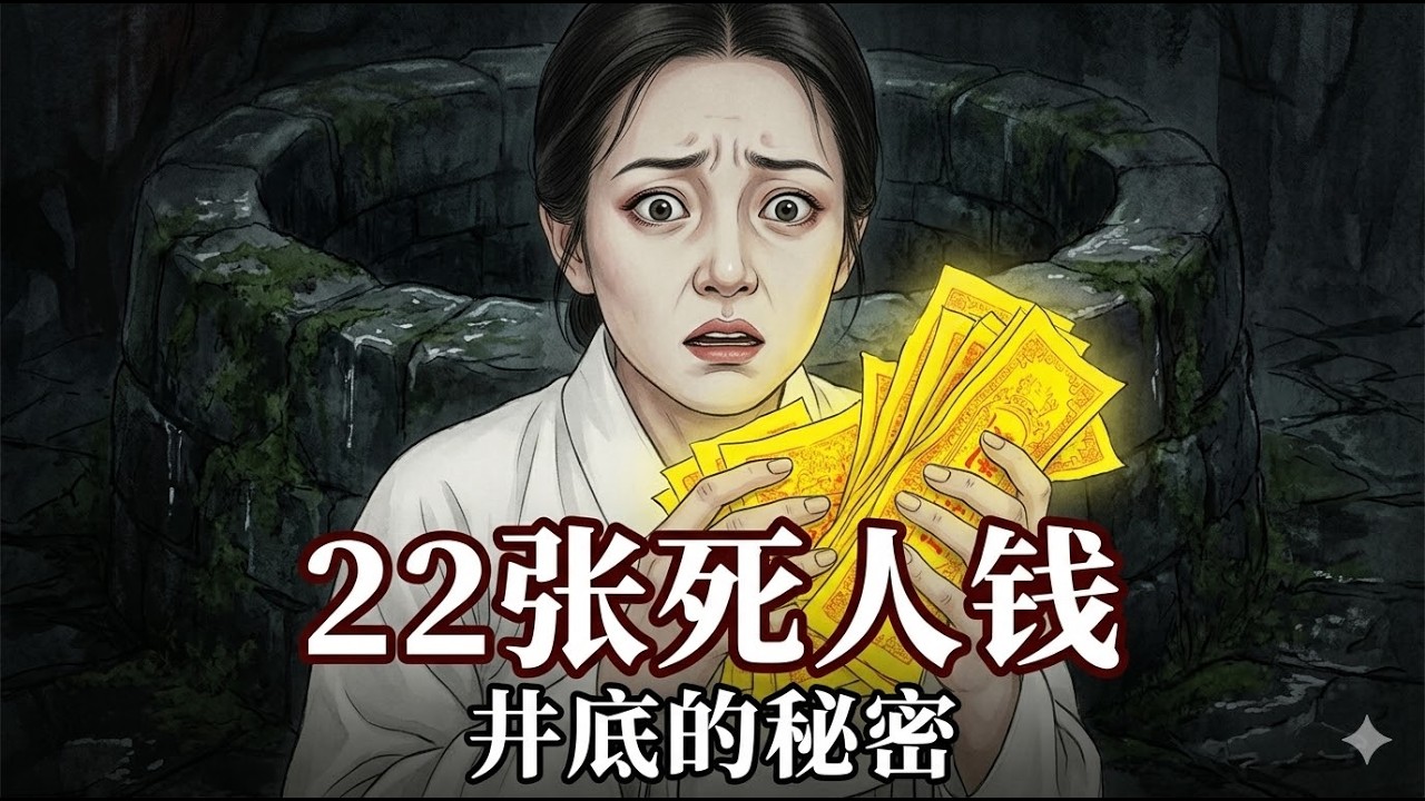 賣包子的寡婦在過年期間，竟連著7天收到死人錢，神秘人出現告訴她，秘密都藏在她傢的那口井裏。#民間故事 #故事頻道 #故事分享 #故事匯 #懸疑故事 #真相