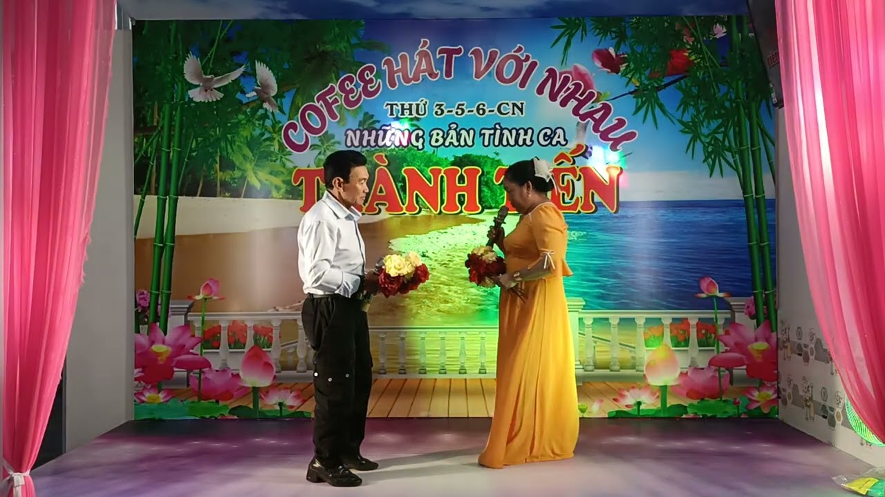 Chuyếm xe lam chiều (TB út mây  thanh tâm  ) giao lưu CLB hát với nhau thành tiến 