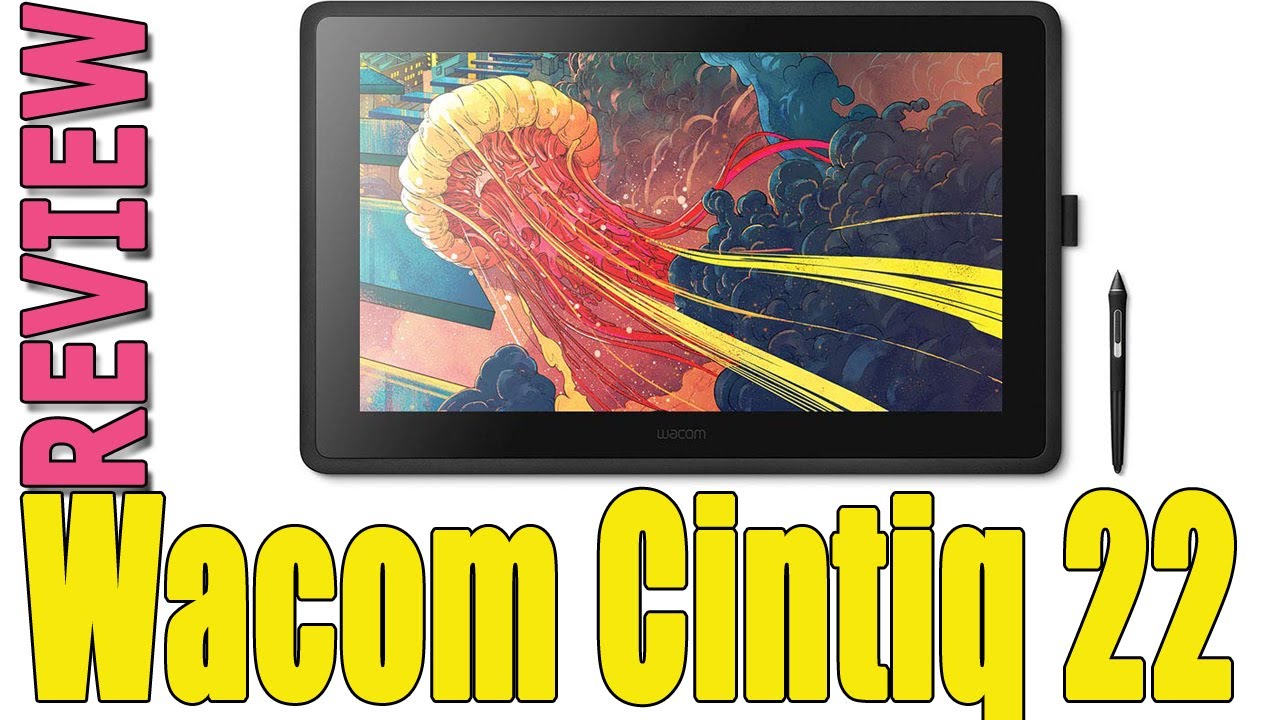 Wacom Cintiq 22 Drawing Tablet DTK2260K0A Review