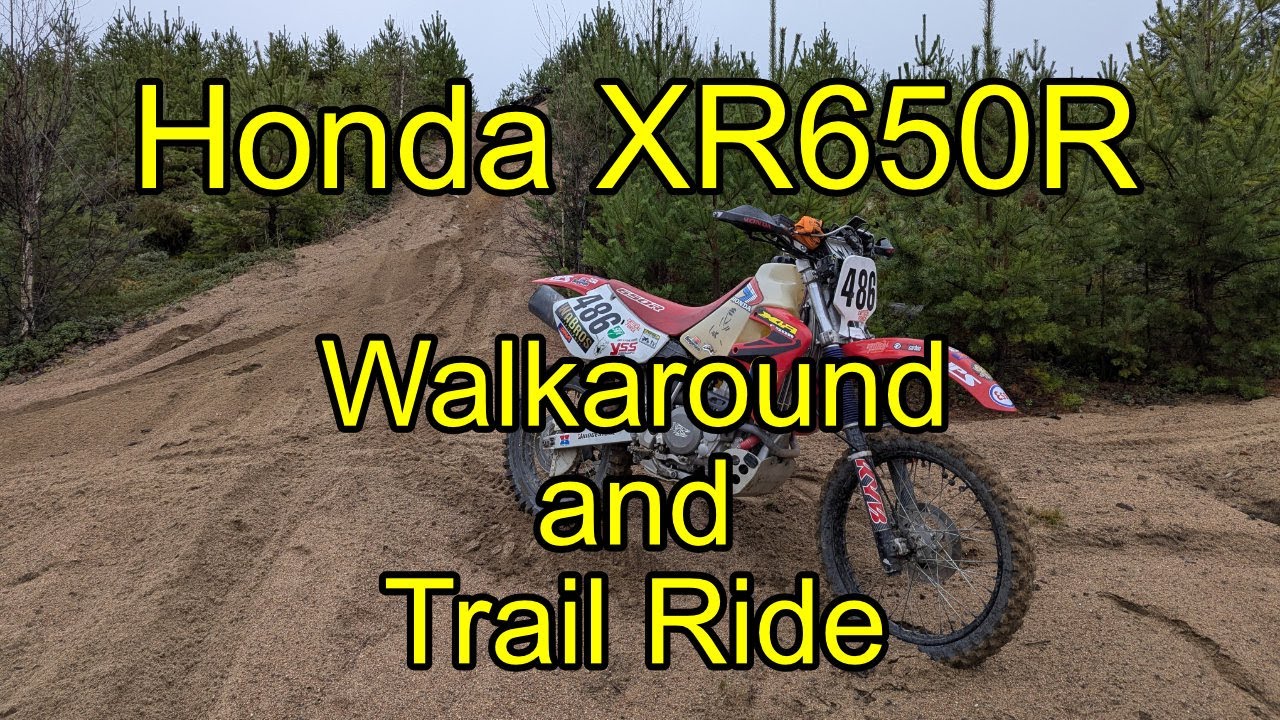 Honda XR650R - Walkaround & Trail Ride