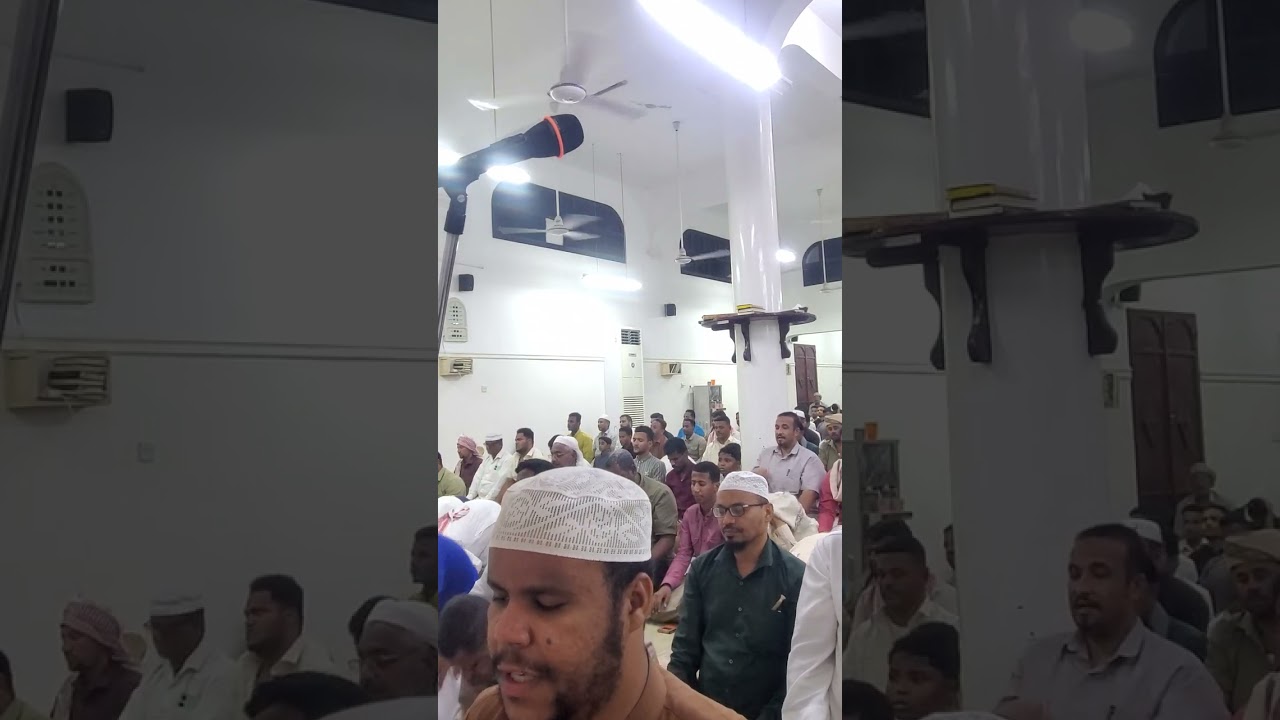 صلاة التراويح ليلة الرابع والعشرين رمضان ١٤٠٠و٤٦  من مسجد الفرقان اليمن تريم الشيخ هشام بكورة