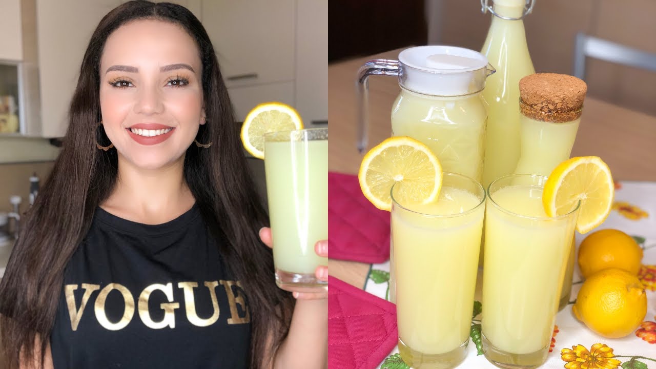 أروع سيتروناد للعيد مثل المحلات وكل أسرار نجاحه عصير الليمون(ليموناضة)citronnade tunisienne