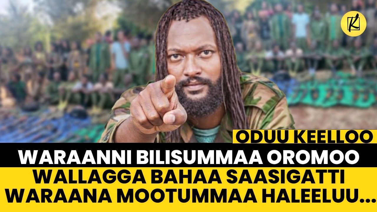 Waraanni Bilisummaa Oromoo Wallagga Bahaa Saasigatti waraana mootummaa haleeluu hime.