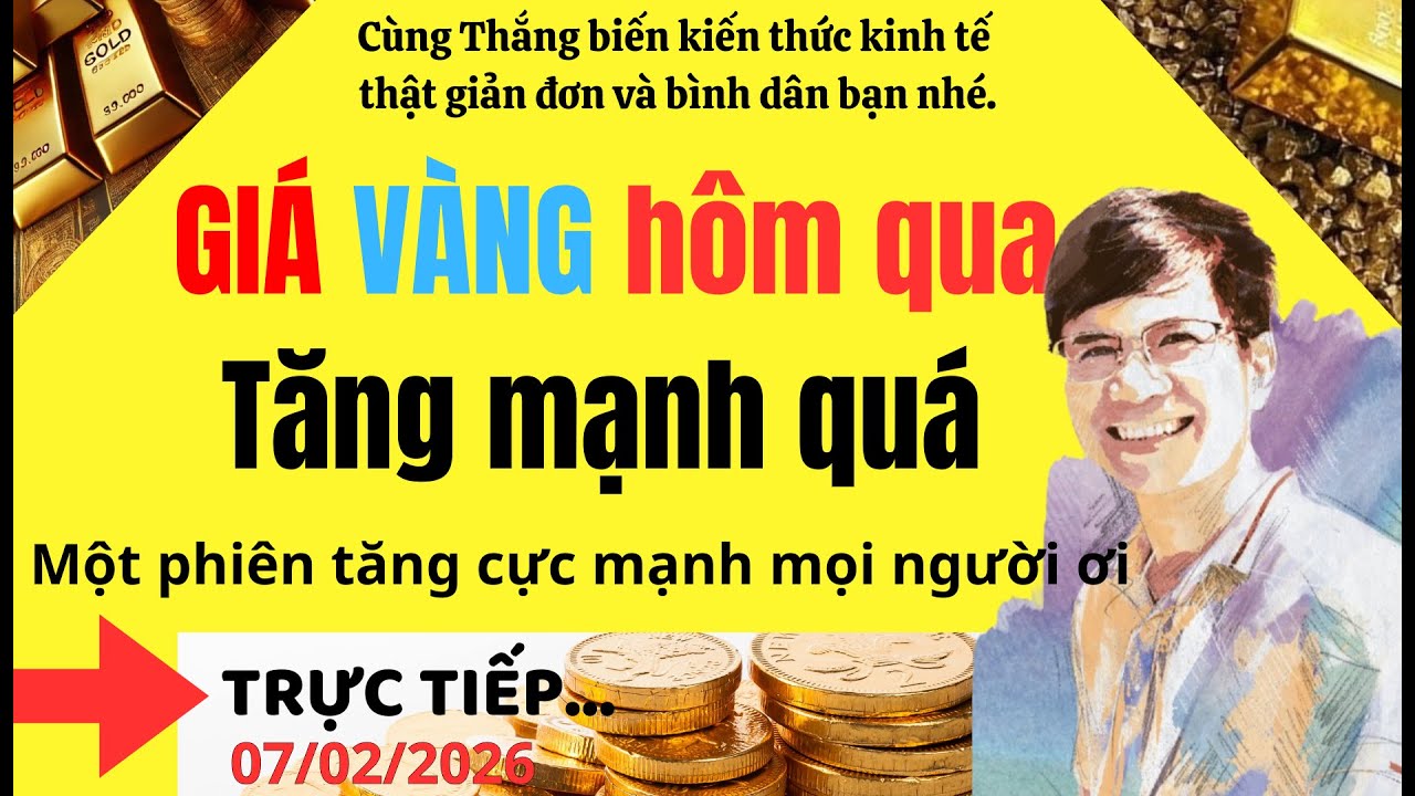 Giá vàng hôm qua tăng mạnh quá mọi người ơi?