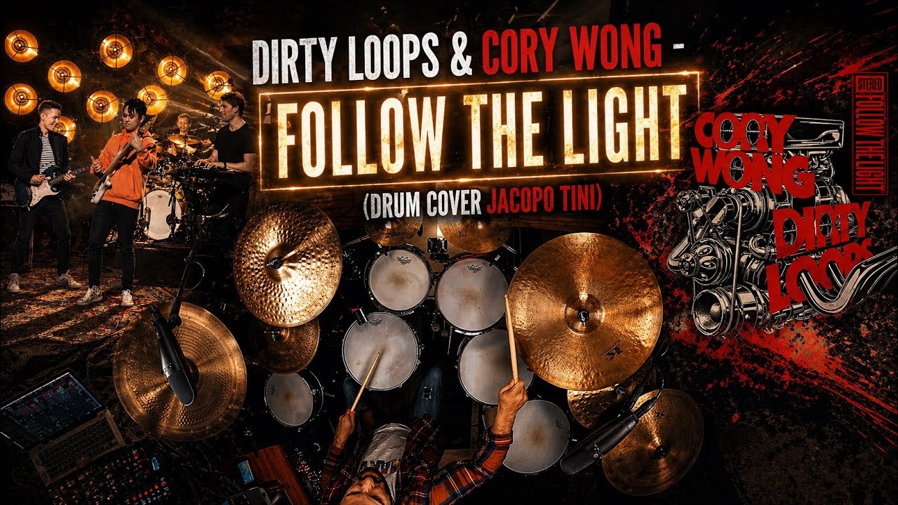 Follow the light - Dirty Loops (drum cover)