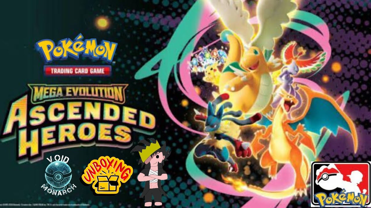 Раскрывая секреты: первый взгляд на НОВЫЕ бустеры Pokémon Ascended Heroes и Prize Pack Series 8!