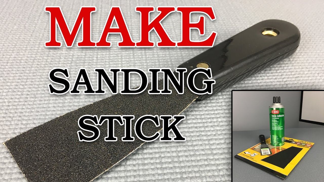 How To: Make a Tire Sanding Stick