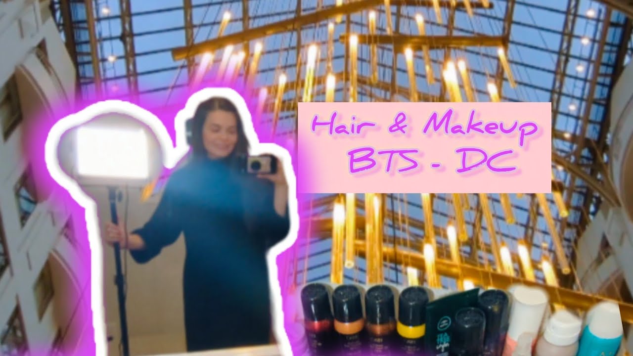 Quick BTS: A Makeup Artist’s Day in DC ✨