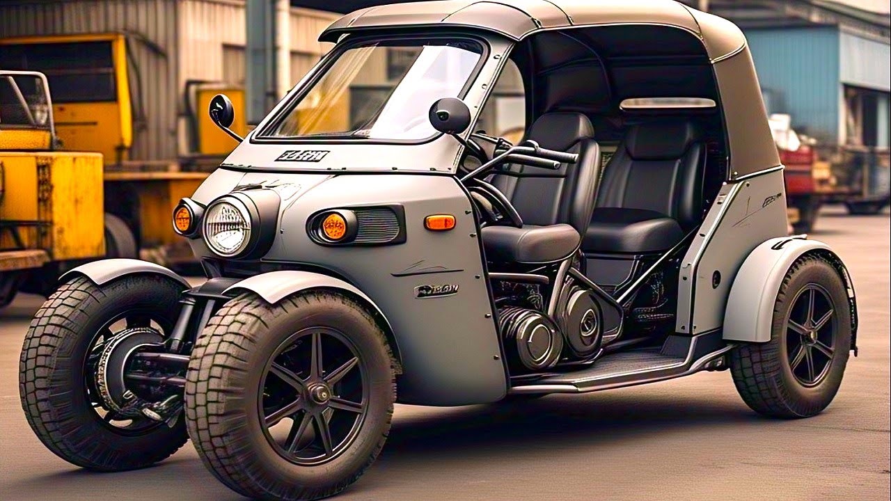 Boy genius restores vintage junk tricycles // completely restores material transport vehicles