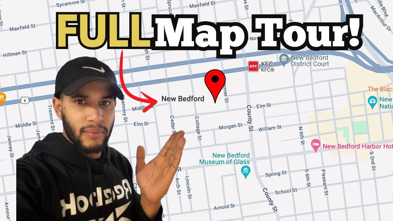 New Bedford MA Full Map [ EVERY AREA EXPLAINED ]