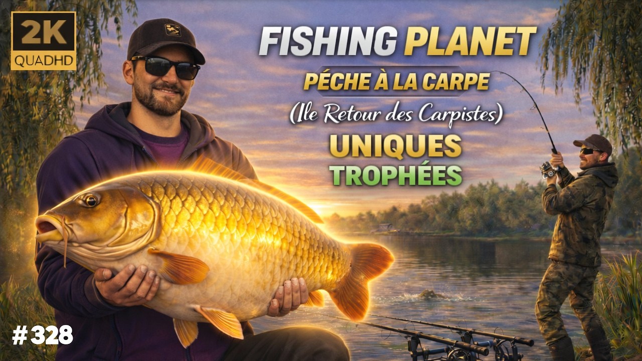 FISHING PLANET #328 LE RETOUR DES CARPISTES ! CARPES UNIQUES SUR WEEPING WILLOW - PÊCHE 2026
