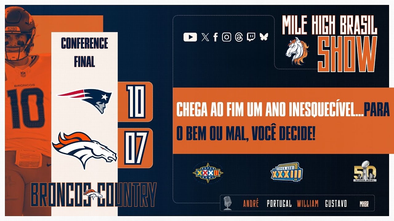 MHBr Show P&oacute;s Jogo Champiosnhip Game - Patriots