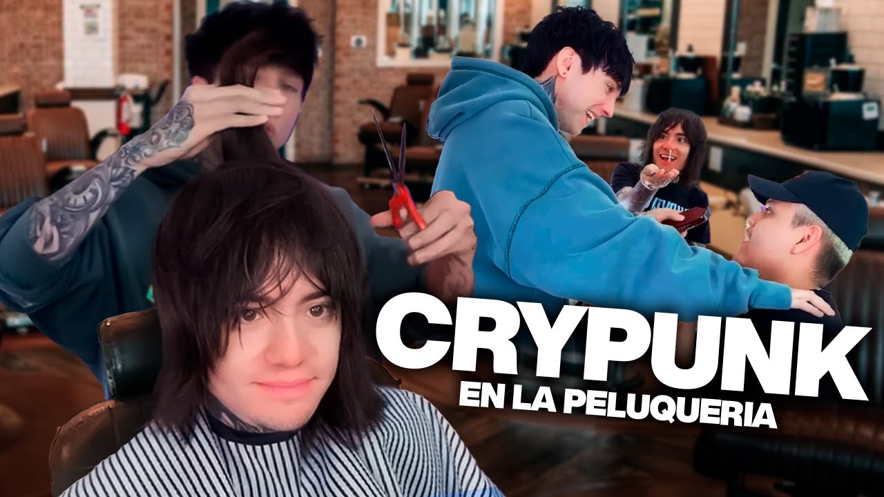 CRY LE CORTA EL CABELLO A PIPEPUNK