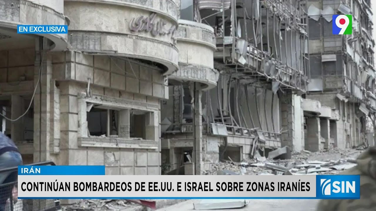 Continúan bombardeos entre Estados Unidos sobre zonas iraníes  | Primera Emisión SIN