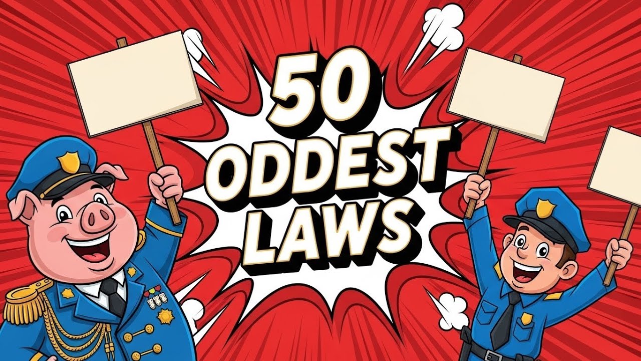 50 Oddest Laws You Won’t Believe Actually Exist