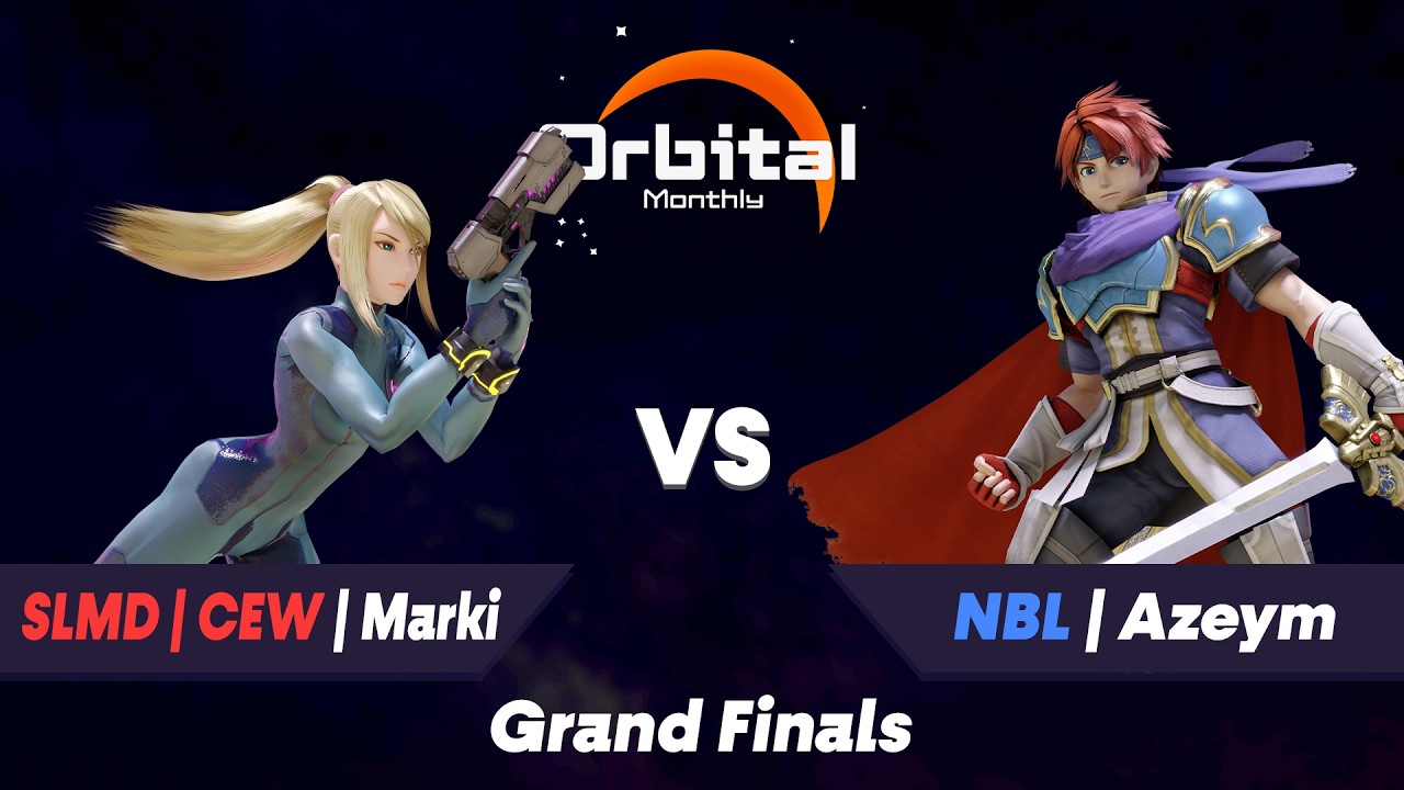 Orbital Monthly #19 Grand Finals SLMD | CEW | Marki (Zero Suit Samus) vs NBL | Azeym (Roy)