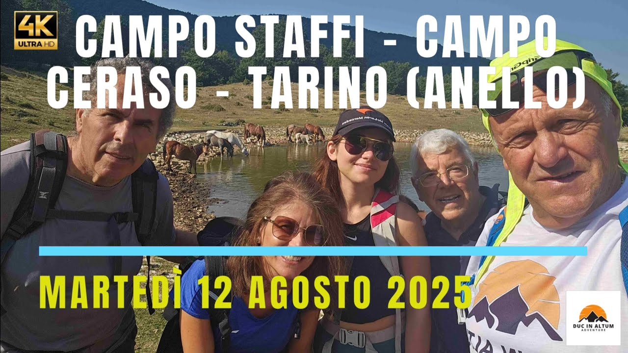 CAMPO STAFFI - TARINO (A/R): 12 AGOSTO 2025 