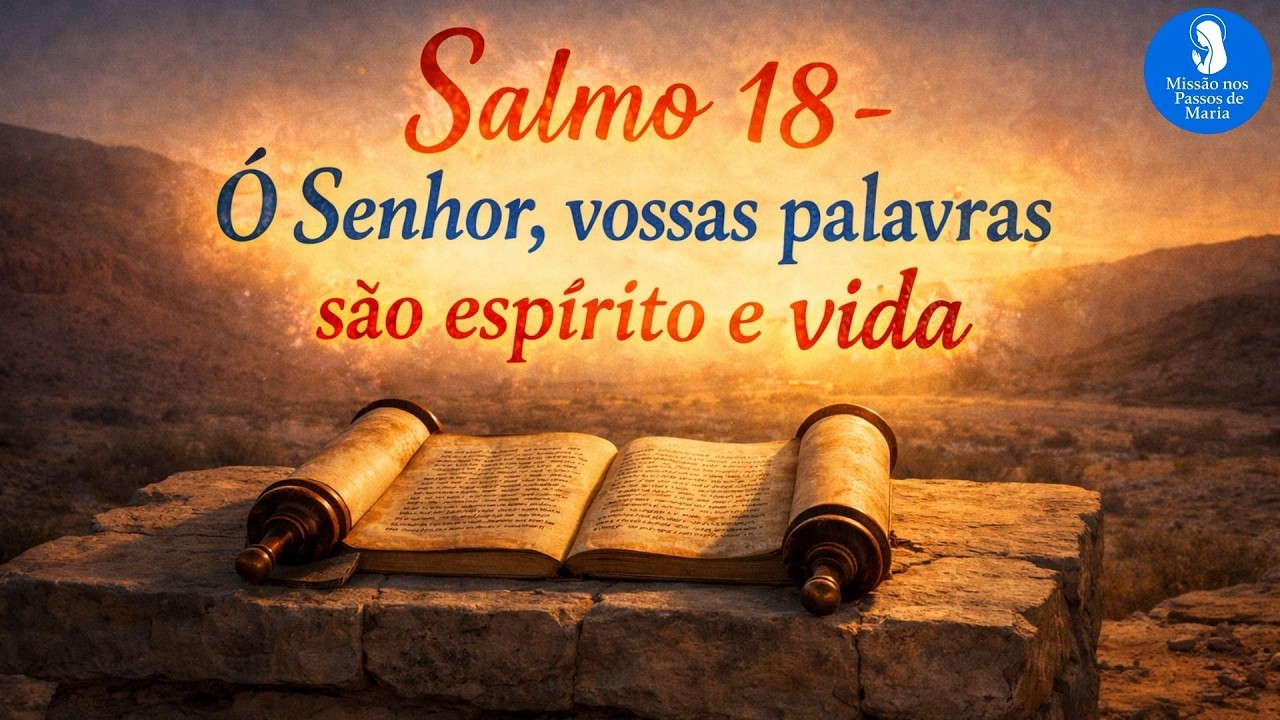 Salmo 18 -  Ó Senhor, vossas palavras são espírito e vida | 1ª Semana Quaresma | Segunda (23/02/26)