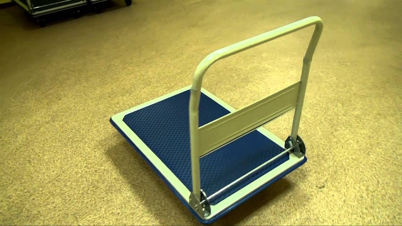 тележка платформенная со складной ручкой .