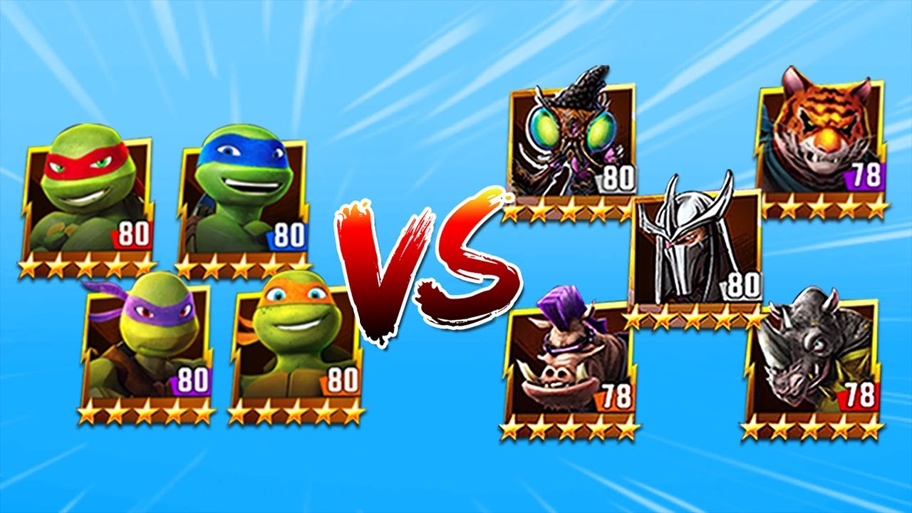 TMNT Legends Ninja Turtles Nick Team