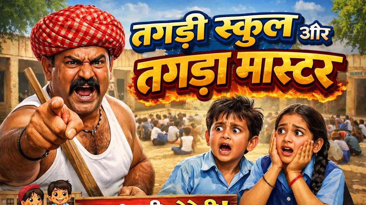 तगड़ी स्कूल और तगड़ा मास्टर l देशी कॉमेडी 😂 banwari lal comedy anil khariya comedy rajasthanicomedy 
