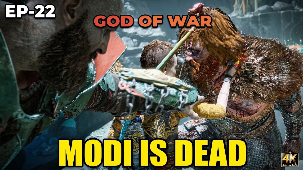 God of War (2018) (4K) – Modi’s End, Atreus Changes & Return to the Mountain | Episode 22 |