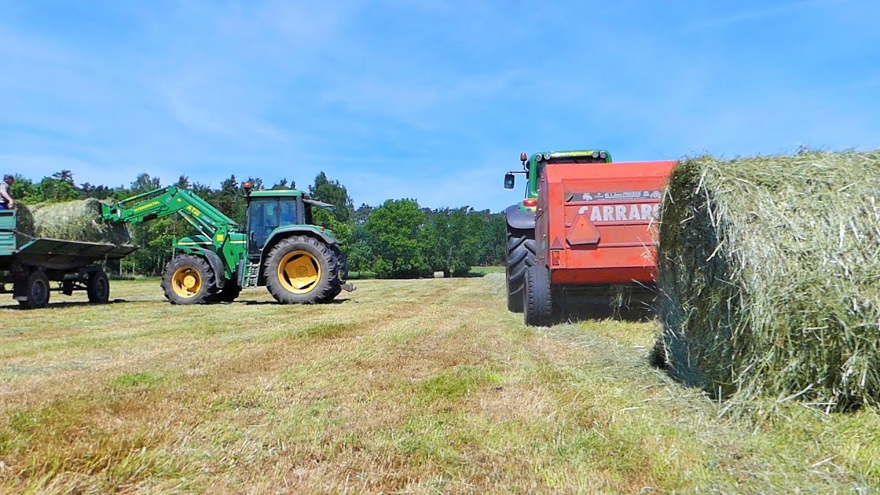 Sianokosy 2017 ☆ I Pokos ☆ 2x John Deere & Ursus ㋡ Ls Albert |HD|