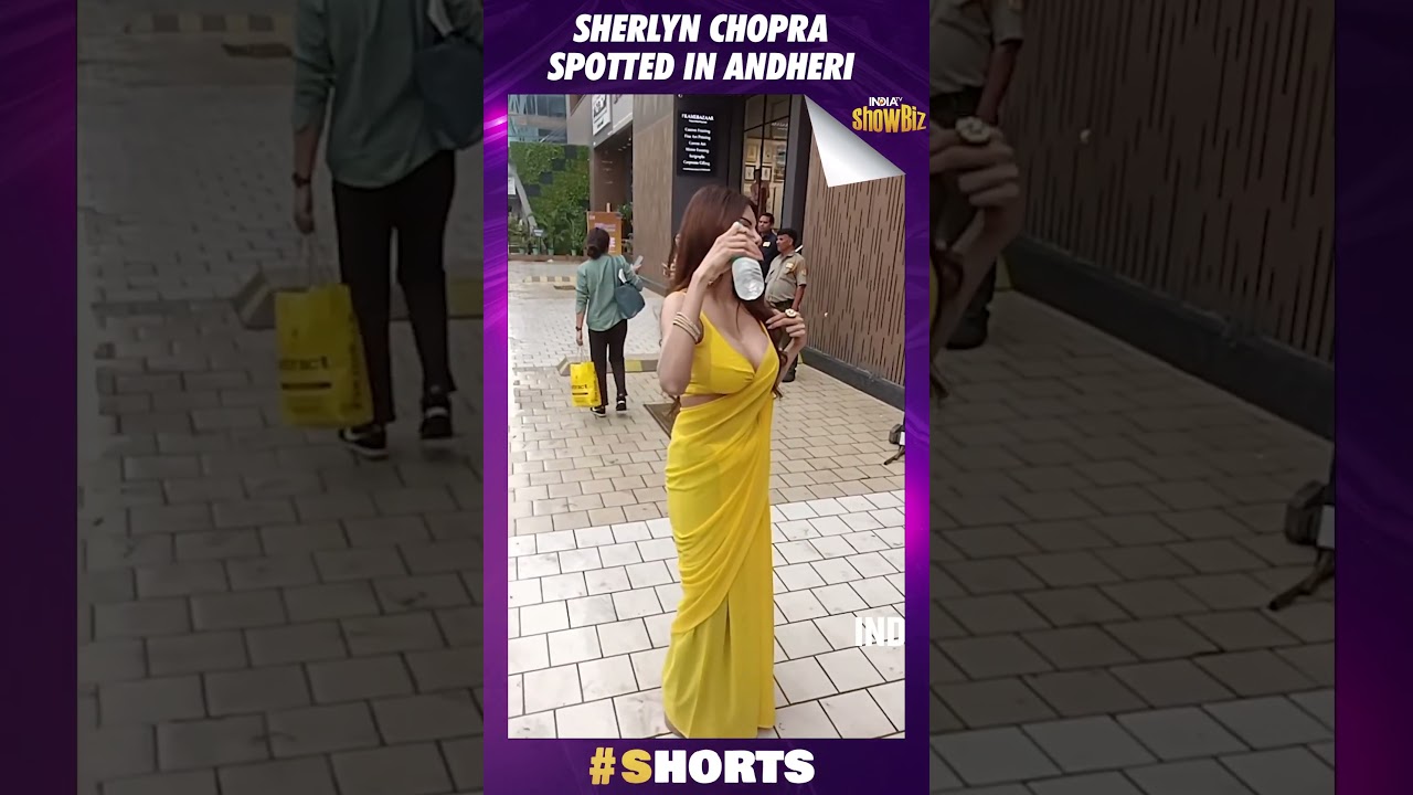 Sherlyn Chopra spotted in Andheri #sherlynchopra #bollywoodnews #shorts