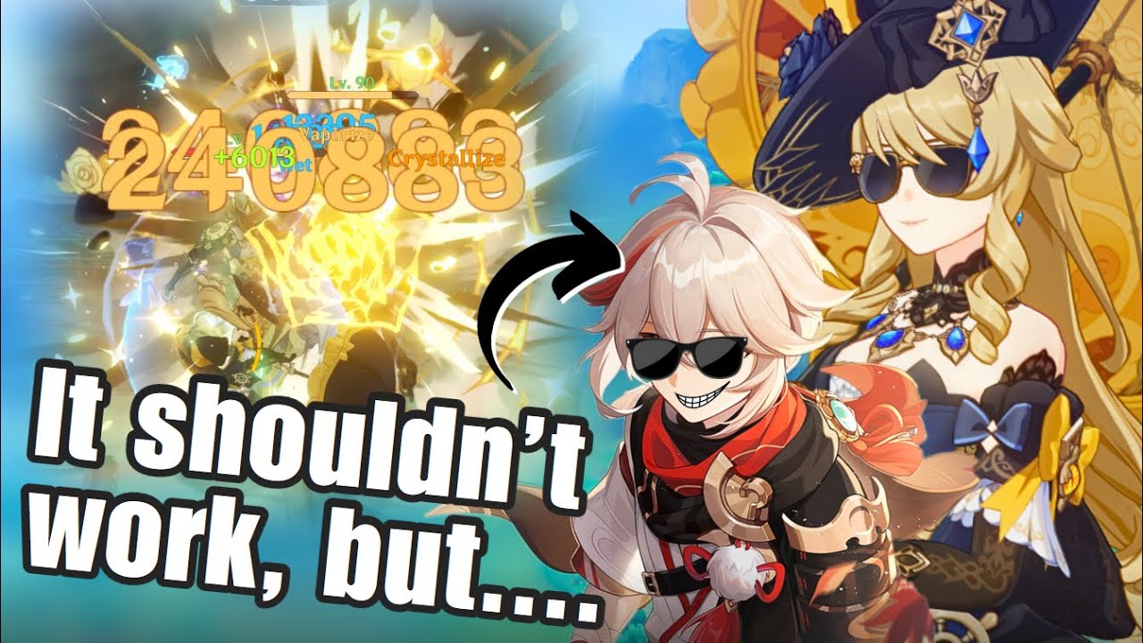 This ILLEGAL TEAM makes Navia BROKEN~ No More AoE Problem!! - Genshin Impact