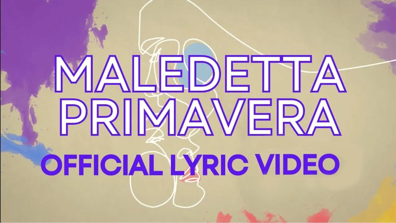 Loretta Goggi - Maledetta Primavera (Official Lyric Video)