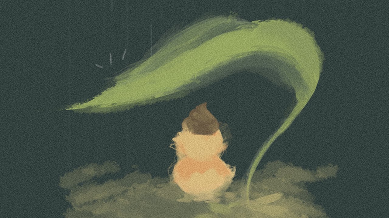 as if the rain never ends
