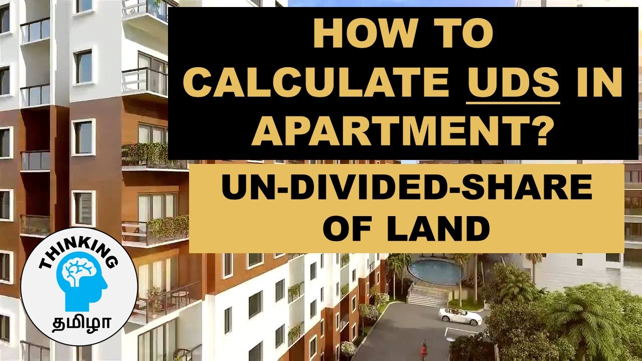 How to Calculate UDS of apartments | Explained in Tamil