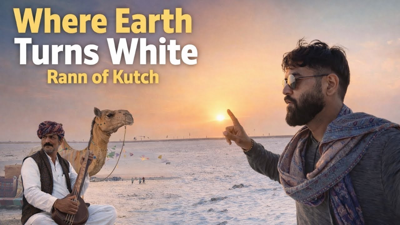 Where Earth Turns White 🤍 | Exploring the Rann of Kutch