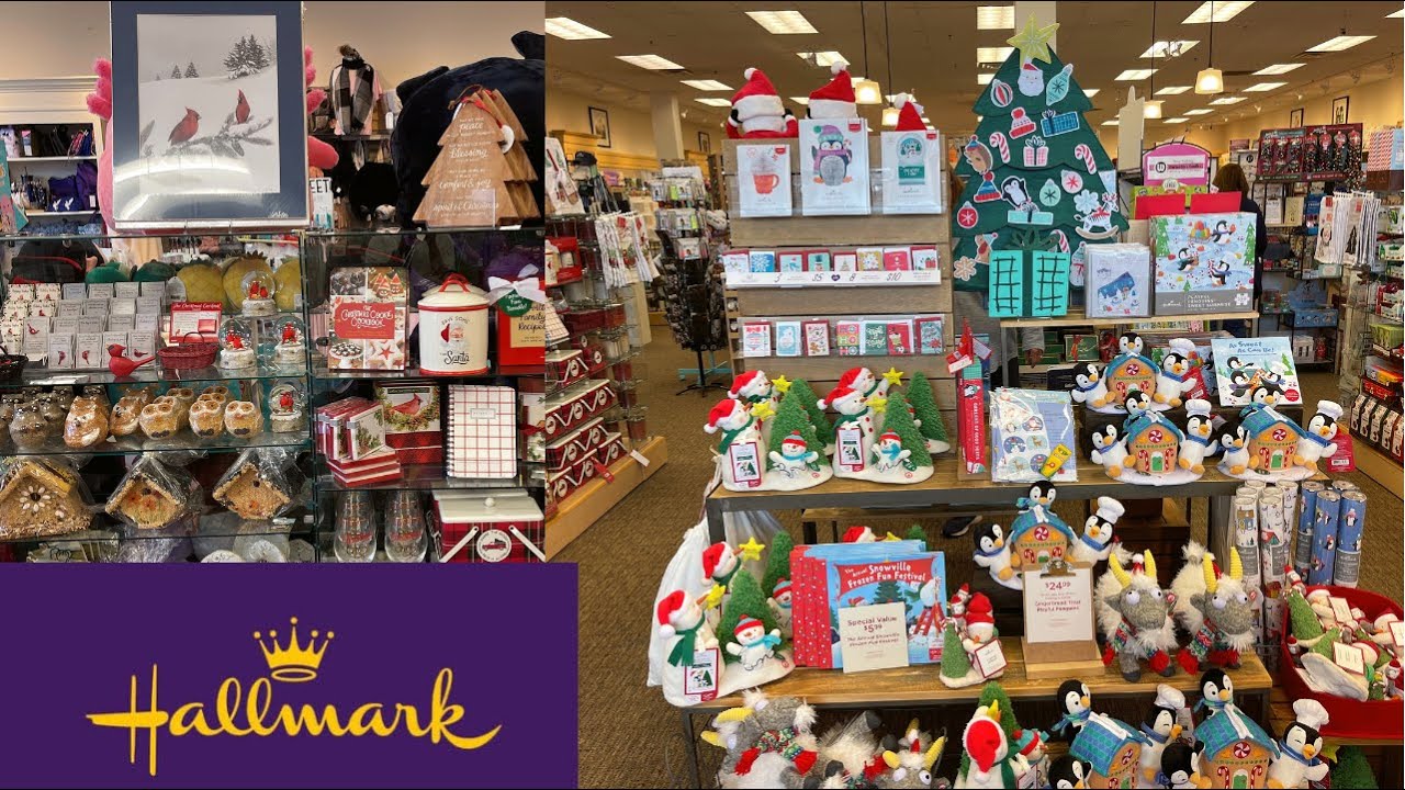 HALLMARK STORE* CHRISTMAS DECORATIONS 2021