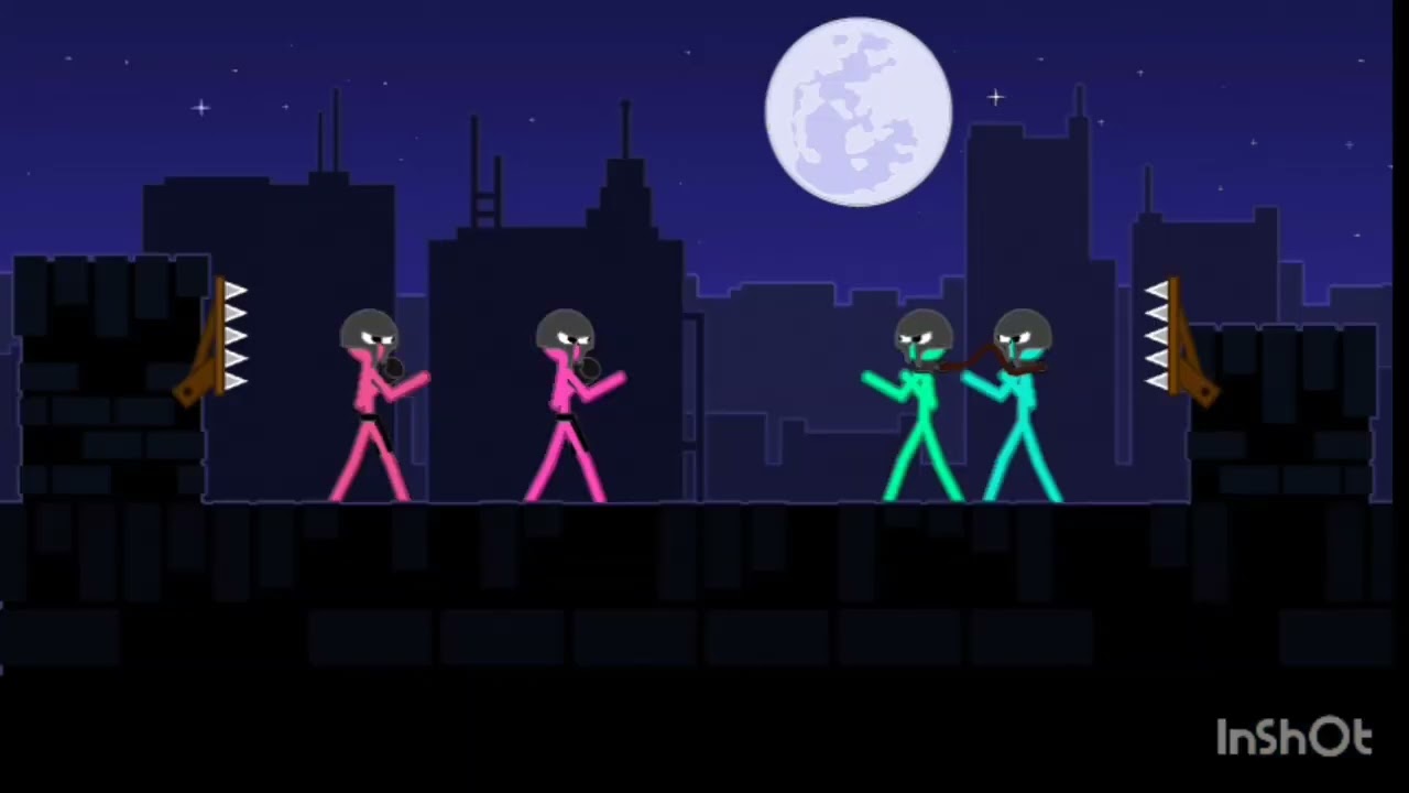 Fighting thugs in [slapstick fighter]