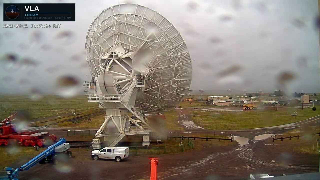 VLA Today [September 23, 2026] | 24HR Timelapse | Karl G. Jansky Very Large Array