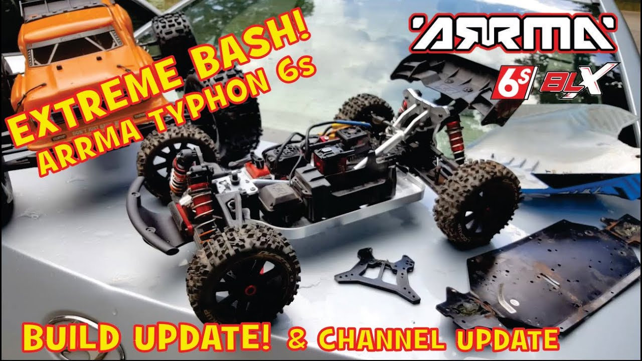 Улучшения Extreme Bash Arrma Essential Upgrades - Улучшения Typhon 6s - Просто разбейте шасси