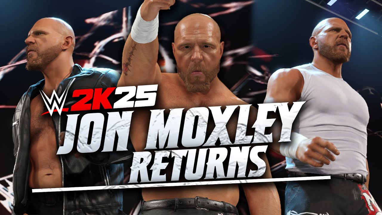 WWE 2K25 JON MOXLEY RETURNS w/Call Name GFX | New WWE 2K25 Mods
