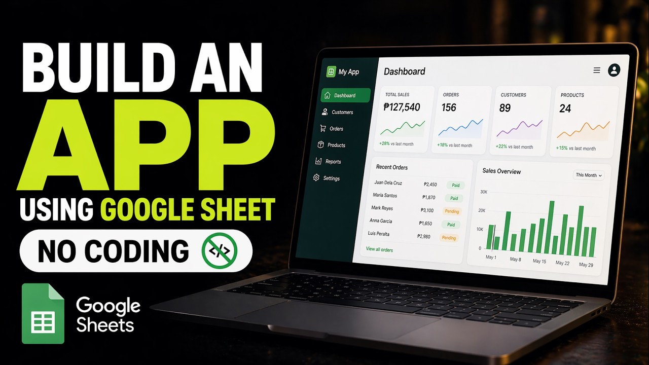 Build Your First App Using Google Sheets (No Coding Required) | Full Webinar Replay