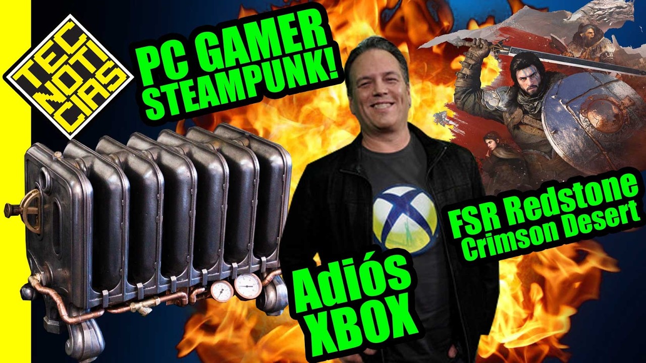 Xbox en las ultimas! AMD nos Abandona! Crimson Desert con todo FSR Redstone! - TECNOTICIAS