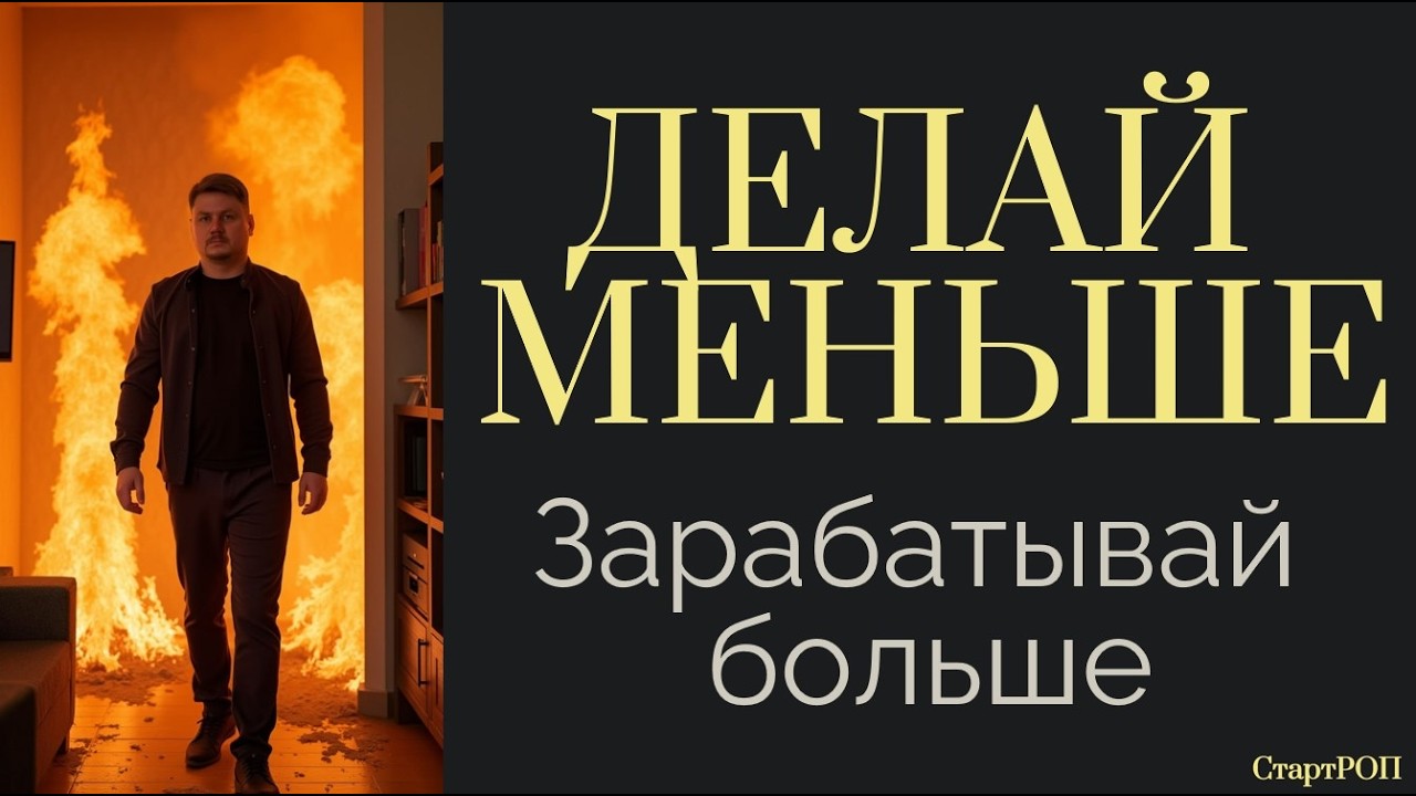 Три уровня влияния на результат! Как делать меньше, а зарабатывать больше?