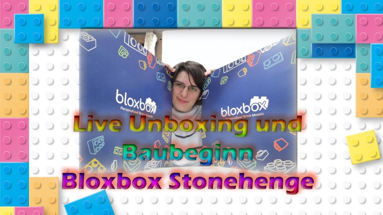Liveunboxing und Baubeginn des Stonehenge Bildes von Bloxbox Teil 1