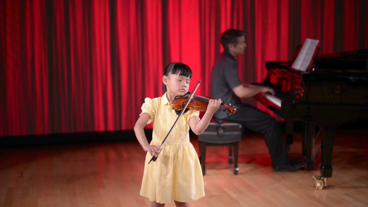 Caroline Zhang(6y10m) plays “Allegro brillante, Op. 19” by William ten Have (1831-1924)