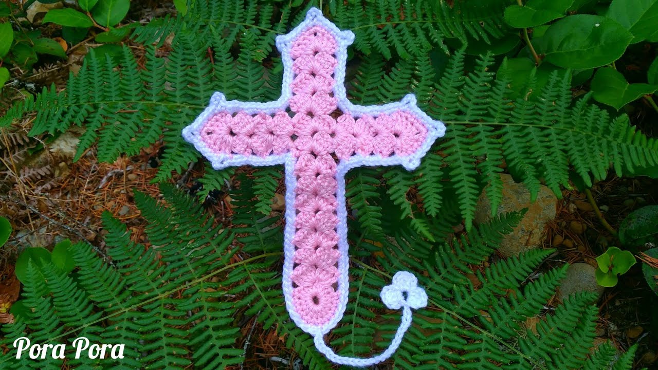 Crochet Cross Bookmark Tutorial I Easter Crochet Cross