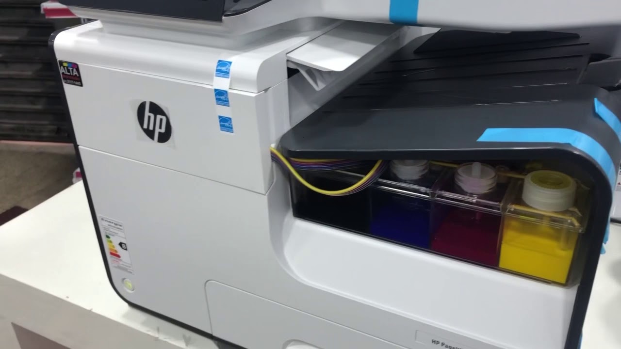 Inicialização Bulk Ink Hp PageWide Pro 477