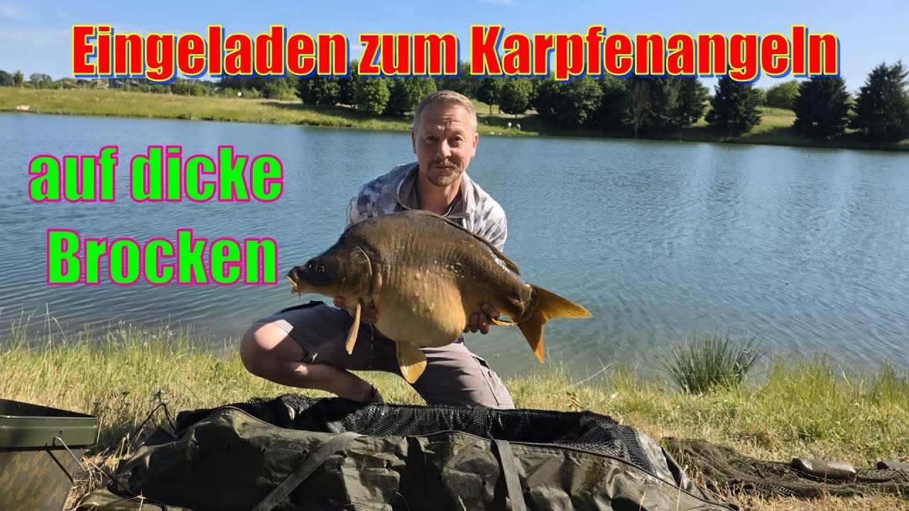 Eingeladen zum Karpfenangeln