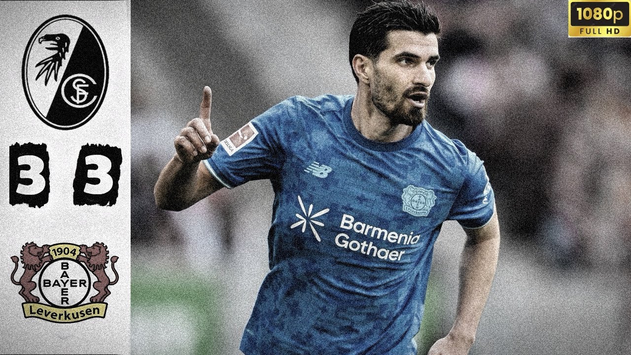 ⚽Bayer Leverkusen vs SC Freiburg 3-3 | Extended Highlights | Bundesliga 2025-26 | Six-Goal Thriller!
