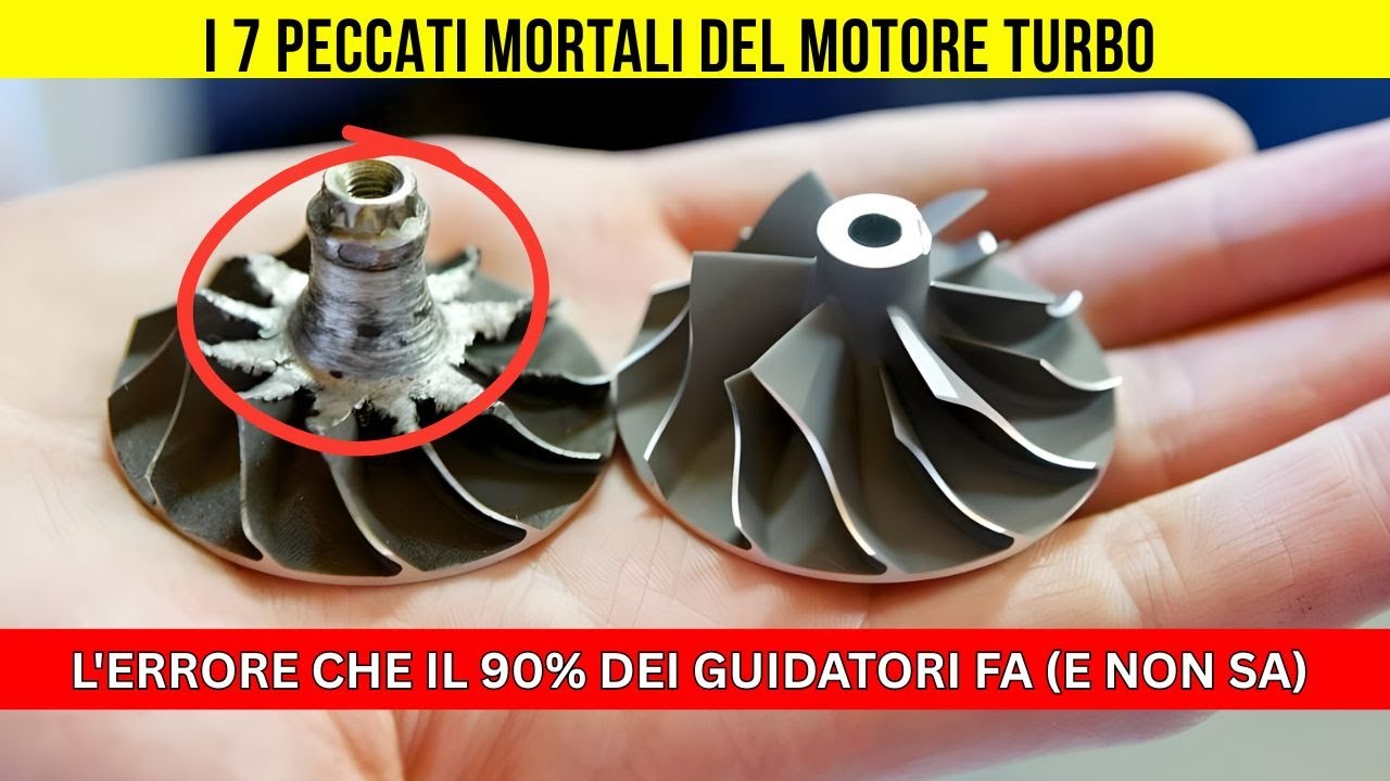 Motore Turbo: I 7 Errori Micidiali che ti Trasformano nel Bancomat del tuo Meccanico.